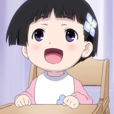 高清动漫小女孩很可爱的图片头像第1张