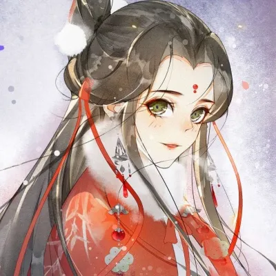 高清动漫的古风仙气唯美女生头像图片第1张