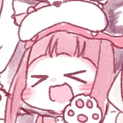 高清一对两张的超萌可爱闺蜜头像动漫图片第1张