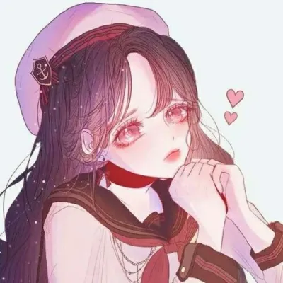 超甜闺蜜动漫头像第1张