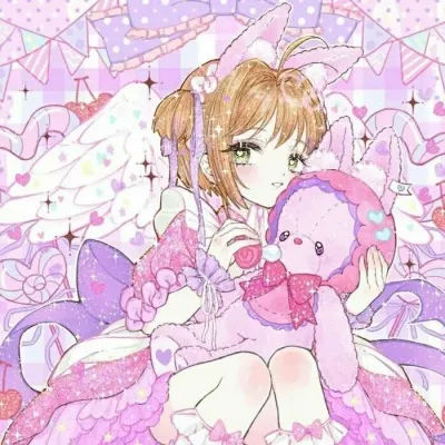 高清一对两张的闺蜜头像超仙动漫图片第1张