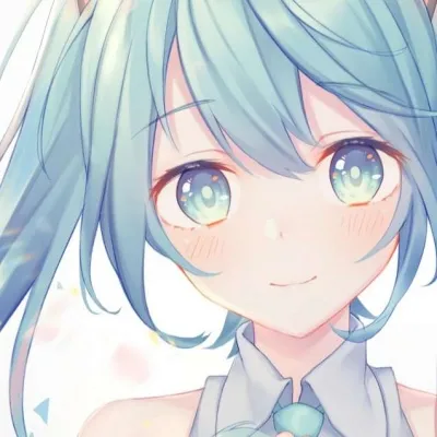 小清新的动漫头像女第1张