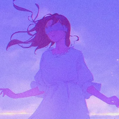 qq头像动漫女生丧伤感第1张