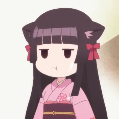 微信超萌动漫小可爱女头像高清第1张