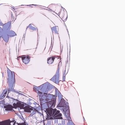 高清一对两张的二次元闰密头像女生图片第1张