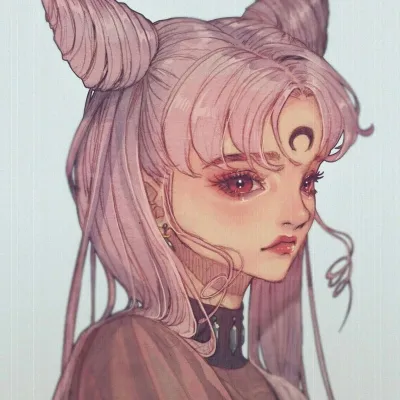 高清个性好看的二次元头像女插画图片第1张