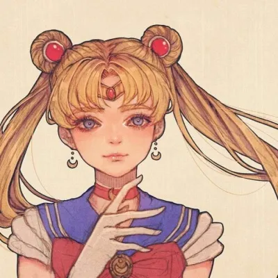 高清超个性的动漫头像女生复古气质图片第1张