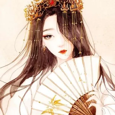 古风高冷女神漫画头像第1张