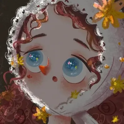 高清眼里有光的漫画女孩子头像图片第1张