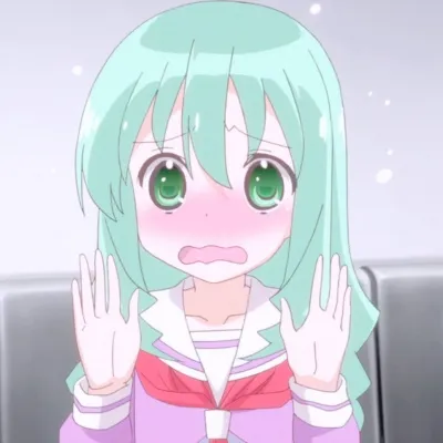 高清二次元呆萌女头卡哇伊图片第1张