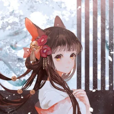 高清动漫女头大图第1张