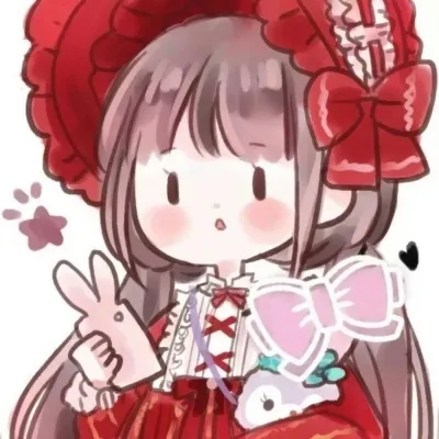 一对两张的动漫闺蜜头像高清一左一右图片第1张