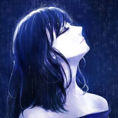 微信好看的女生动漫头像第1张