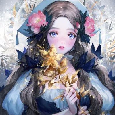 二次元女头高清第1张