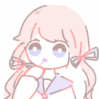 简约手绘闺蜜头像可爱大全第1张