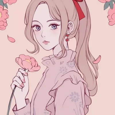 微信漫画头像女生气质第1张