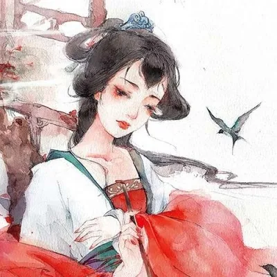 微信头像女生动漫古代第1张