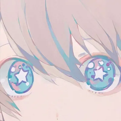 动漫女生眼部头像第1张