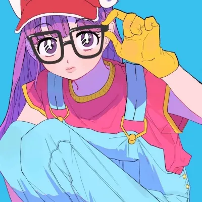 彩绘微信头像女第1张