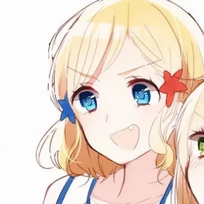 超萌闺蜜头像动漫两人第1张