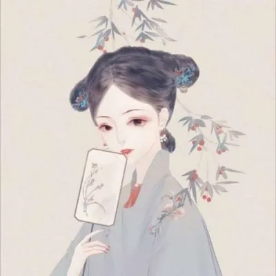 古风唯美手绘头像女第1张