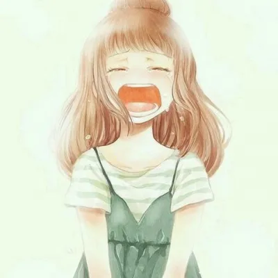 伤感流泪动漫女头像第1张