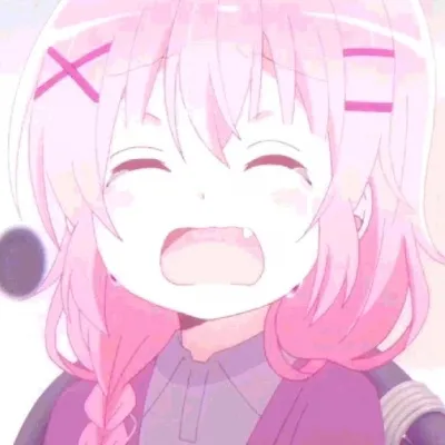 qq粉色可爱动漫头像第1张