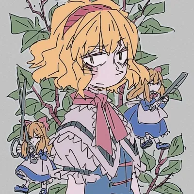 高清古灵精怪的漫画女生头像图片第1张