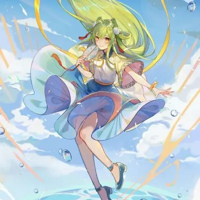 高清可爱的二次元qq头像女生唯美图片第1张