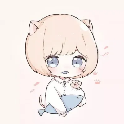 高清一对两张的二次元可爱闺蜜头像图片第1张