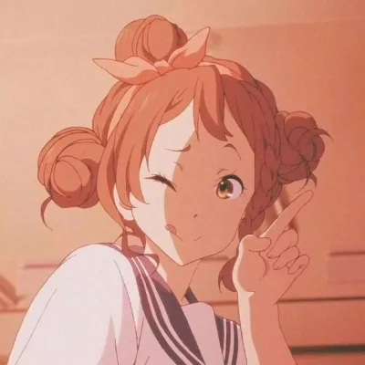 微信好看漫头女图片第1张