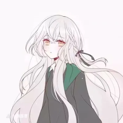 微信女生动漫长发头像高清好看图片第1张