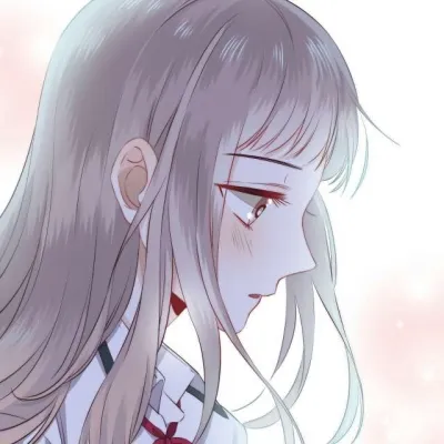 女生动漫头像侧脸第1张