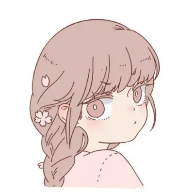 高清可爱的女生闺蜜头像五张卡通图片第1张