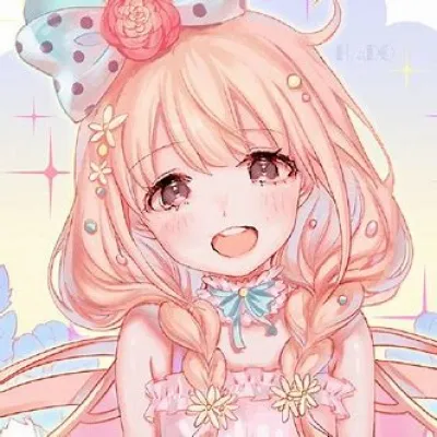 高清超可爱二次元女生头像好看图片第1张