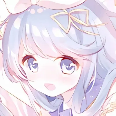 高清两人闺蜜头像动漫可爱一人一张图片第1张