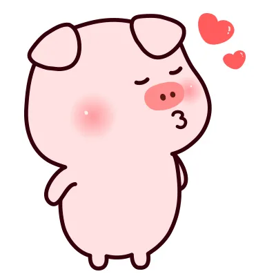 小猪情侣头像一左一右第1张