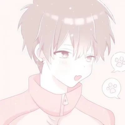 qq头像粉色系情侣第1张