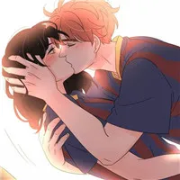 情侣头像动漫吻照第1张