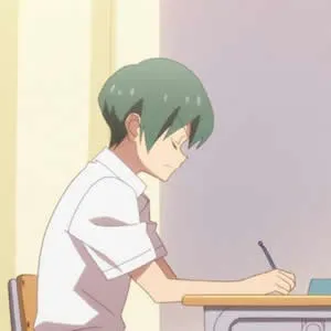 清新简单动漫情侣头像第1张