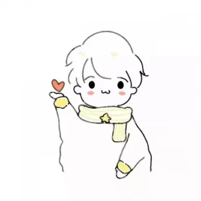 扣扣情侣头像卡通第1张