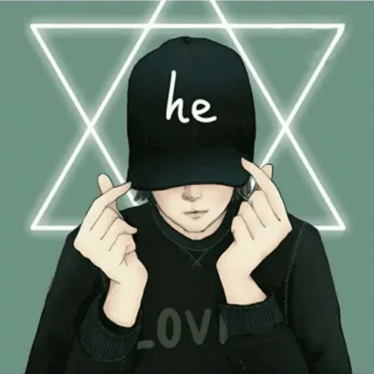 动漫卡通情头一男一女第1张