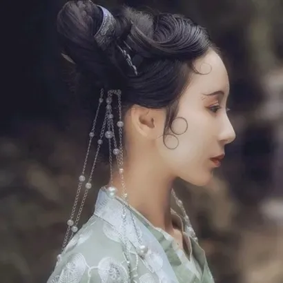 唯美伤感古风情侣头像第1张