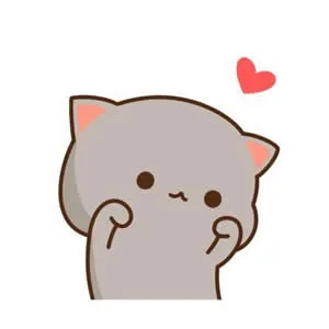 超萌卡通情侣头像一左一右图片第1张