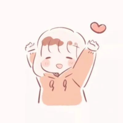 超甜情侣头像卡通第1张