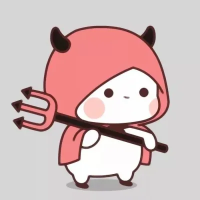 可爱简约呆萌的卡通情侣头像一对两张图片第1张