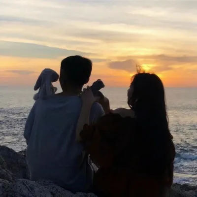 qq浪漫情侣头像第1张