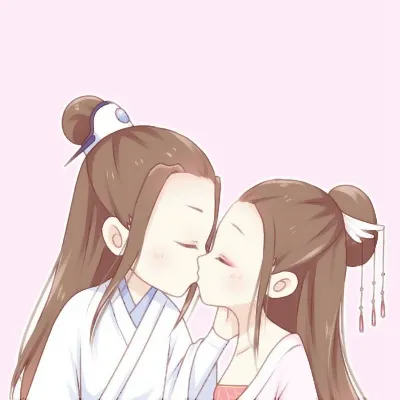 Q版古风情侣头像第1张