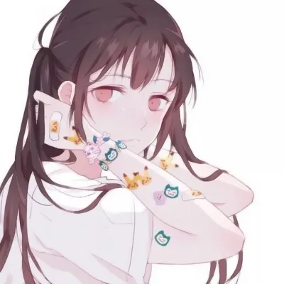 qq动漫情头一左一右第1张