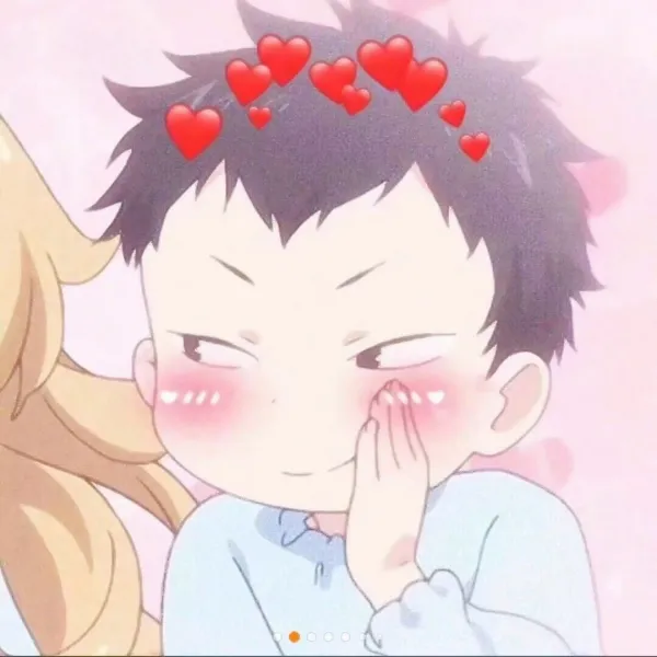 超甜的情头一人一半动漫超清第1张